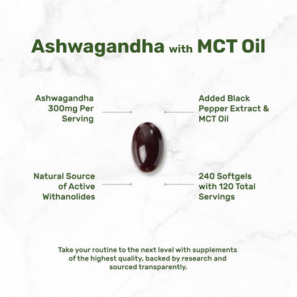 Ashwagandha con MCT Oil (Altamente Biodisponible) - Deal Supplement