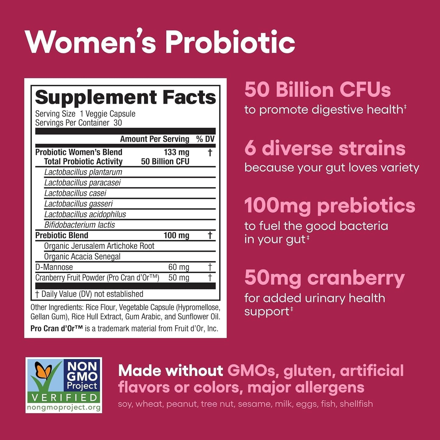 Probióticos para Mujer - Physician's Choice