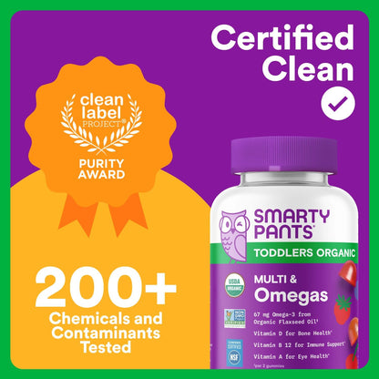 Toddler Organic Multi & Omegas - Smarty Pants