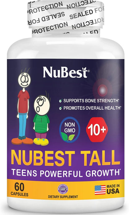 NuBest Tall 10+ - 60 Cápsulas