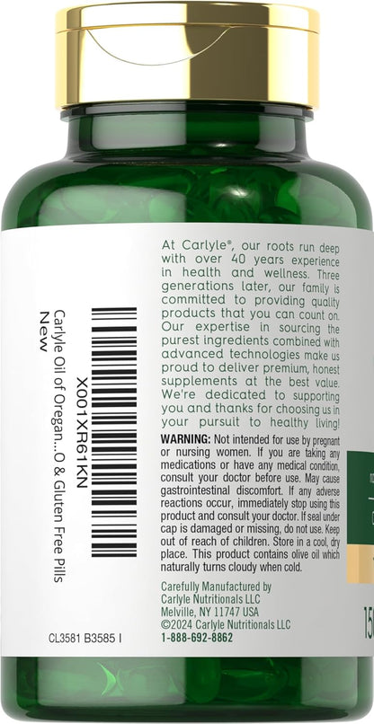 Aceite de Orégano 4000mg - Carlyle