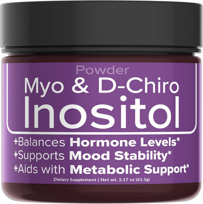 Myo & D-Chiro Polvo de Inositol