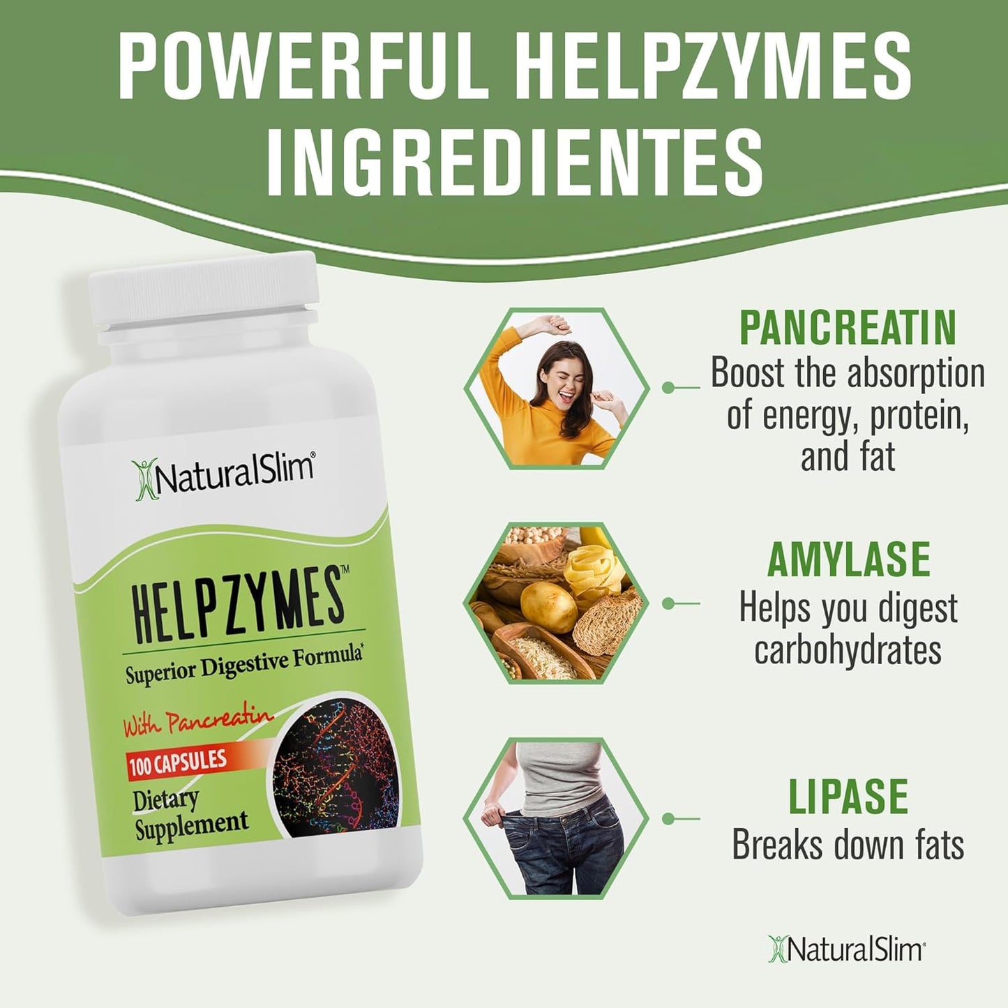 HELPZYMES - NATURALSLIM