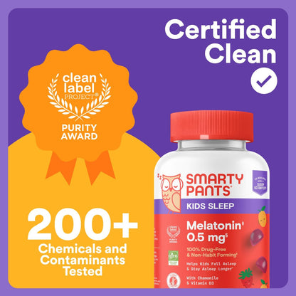 Kids Sleep Melatonina 0.5 mg - Smarty Pants