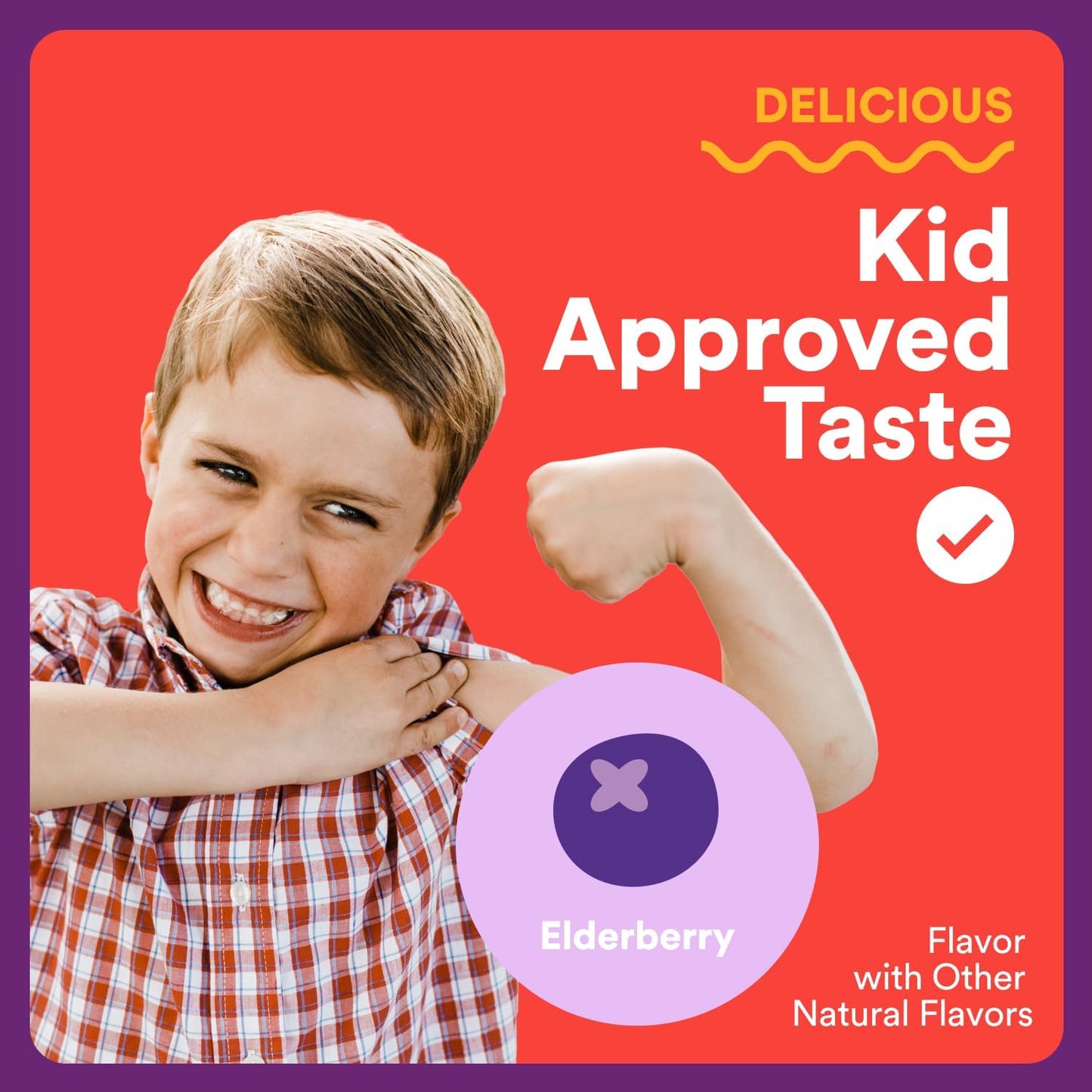 Kids Triple Action Immunity (con Elderberry) - Smarty Pants