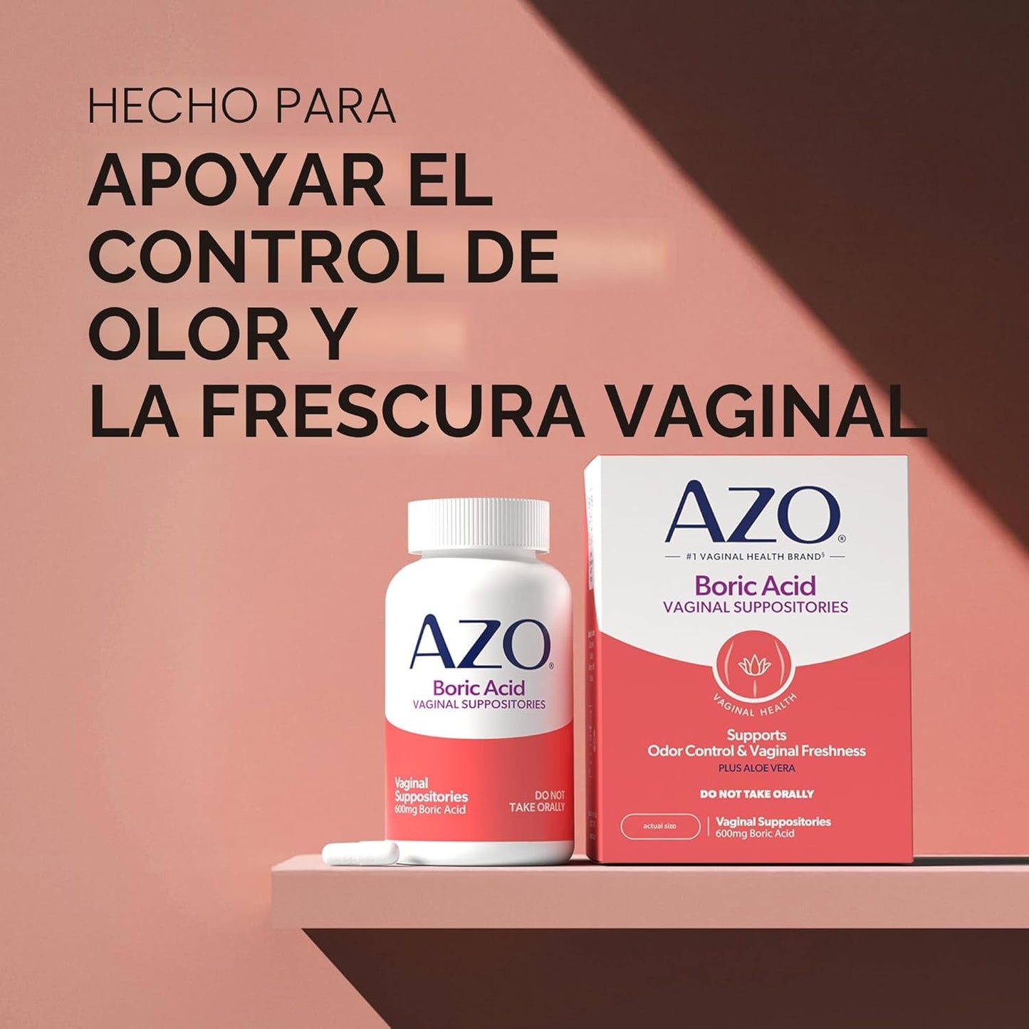 Supositorios Vaginales de Ácido Bórico - AZO