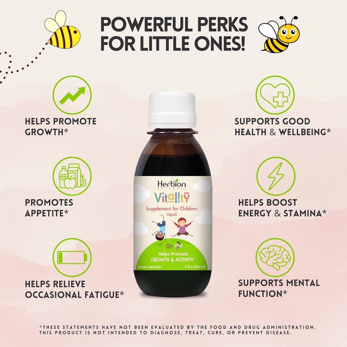 Vitality (Crecimiento y Apetito) - Herbion Naturals