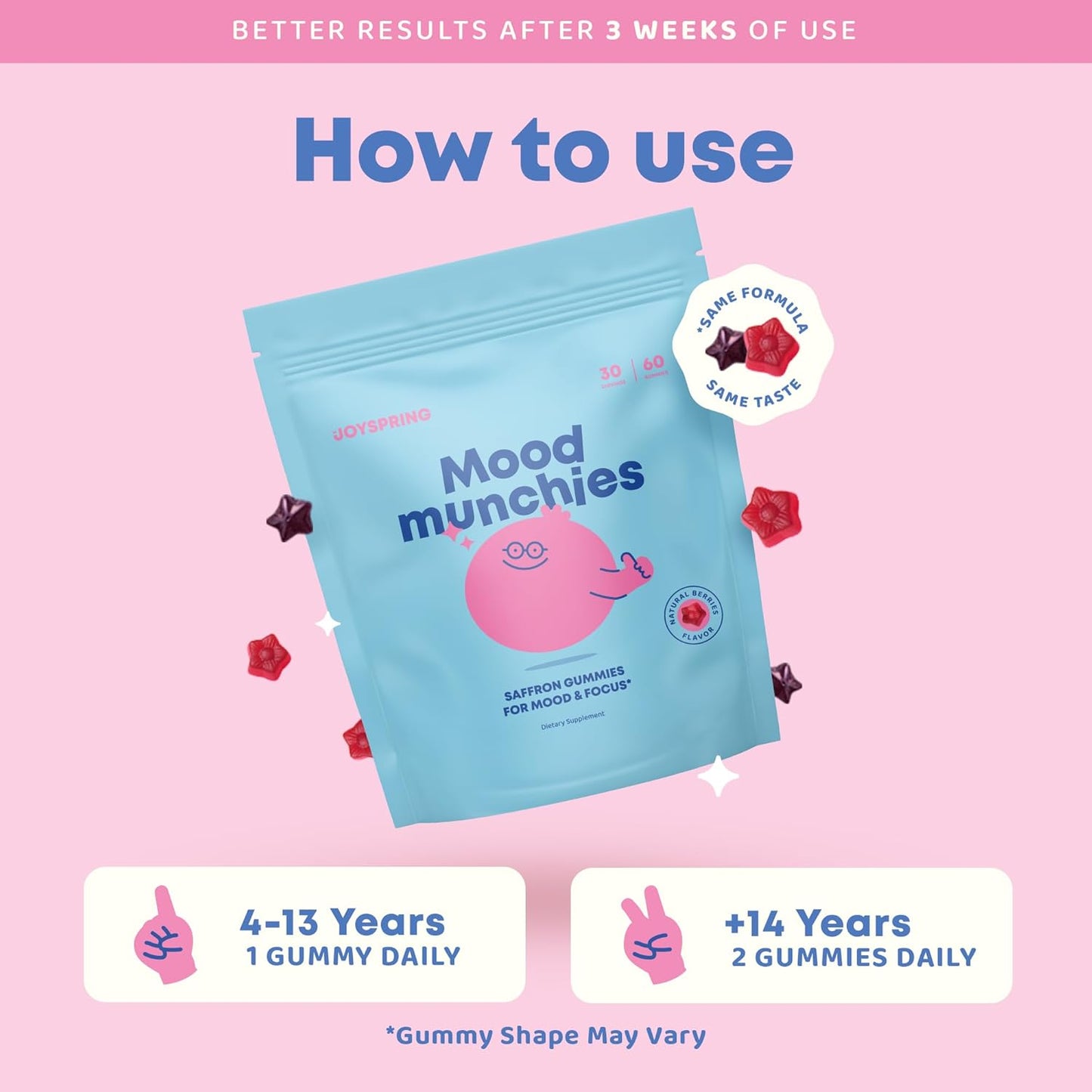 Mood Munchies (estado de ánimo+concentración) - JoySpring