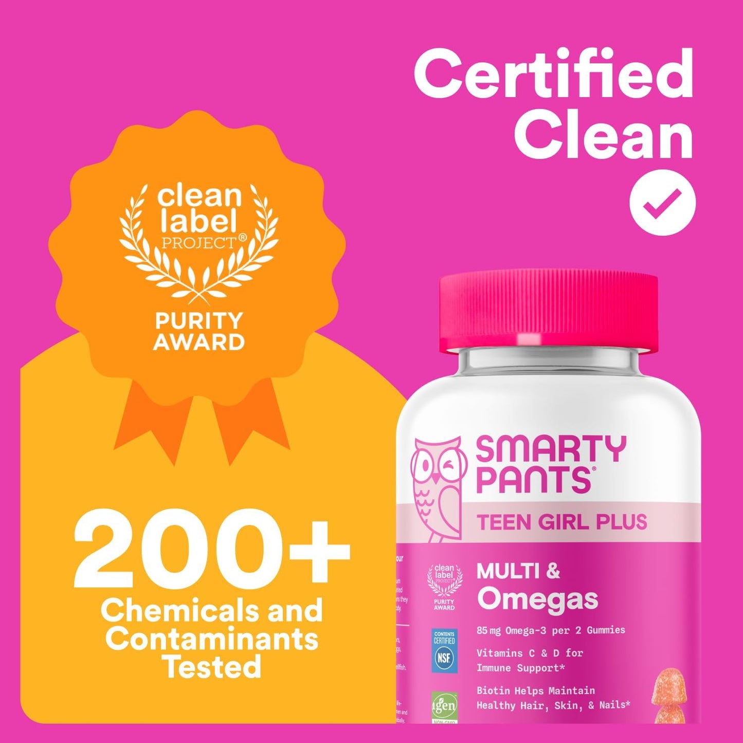 Teen Girl Plus Multi & Omegas - Smarty Pants