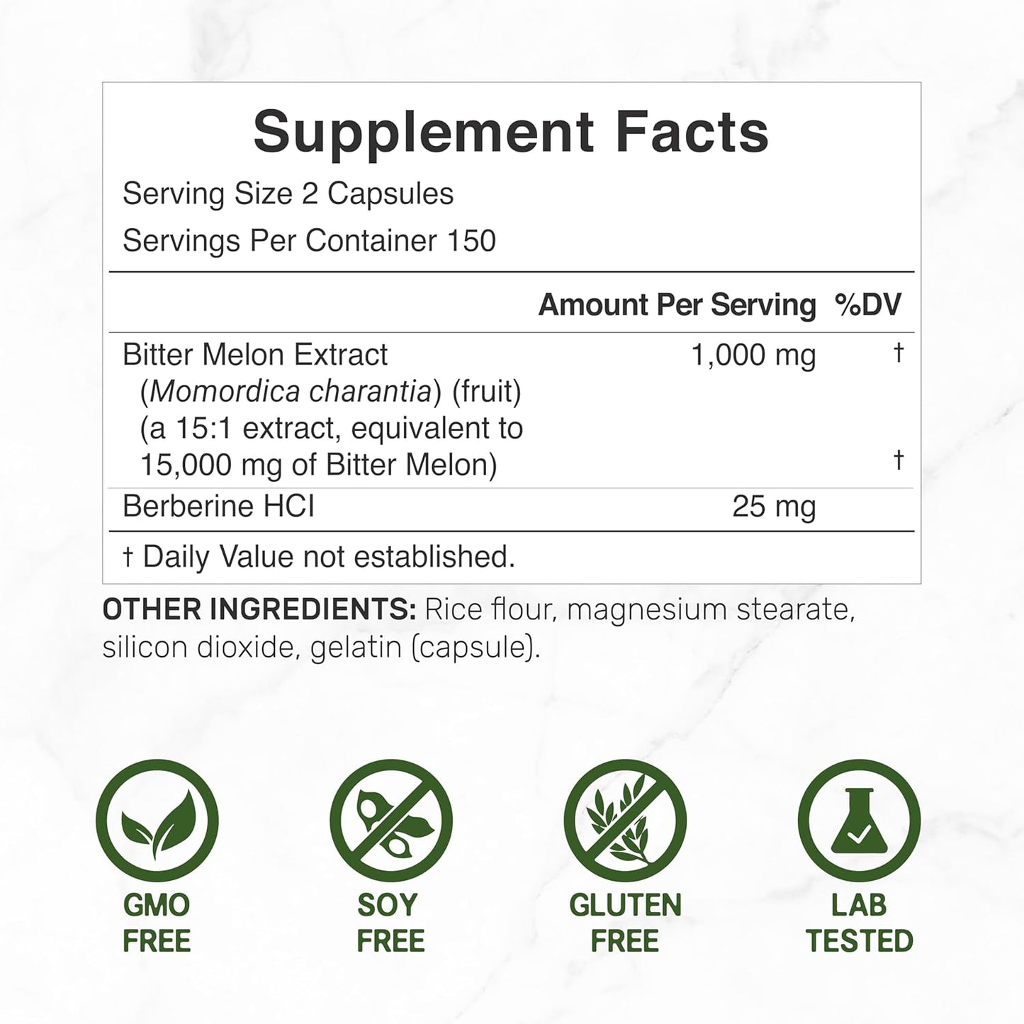 Bitter Melon (Berberina HCI) - Deal Supplement