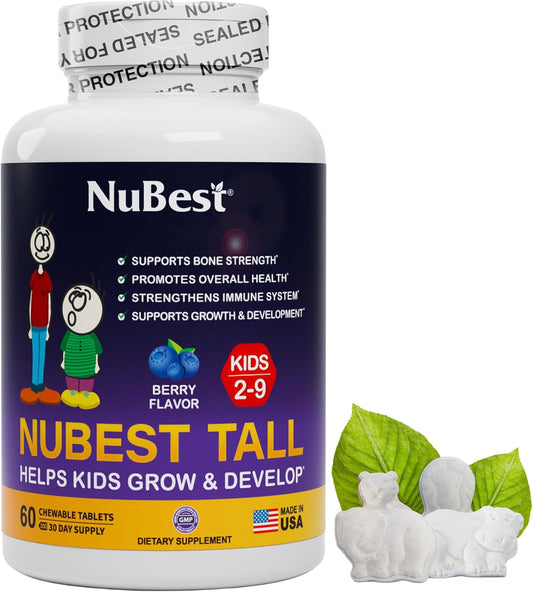 NuBest Tall 2-9 años - Pastillas Masticables