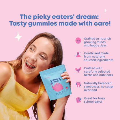 Genius Gummy (concentración+atención) - JoySpring