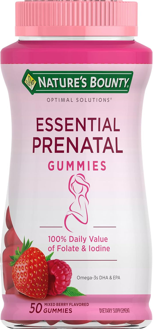 Essential Prenatal Gummies -  Nature's Bounty