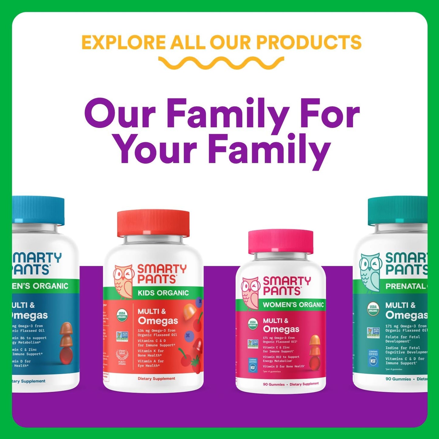 Toddler Organic Multi & Omegas - Smarty Pants