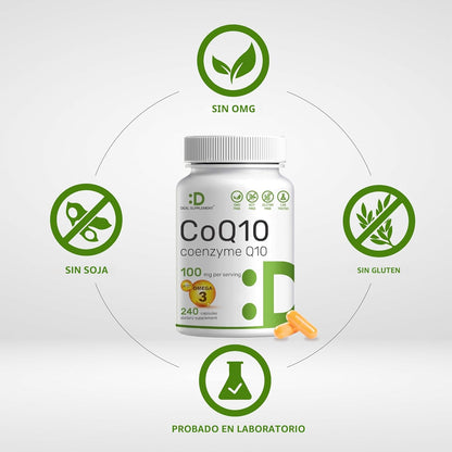 CoQ10 100mg (con Omega 3) - Deal Supplement
