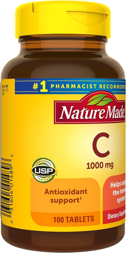 Nature Made Vitamina C extra fuerte 1000 mg - Nature Made