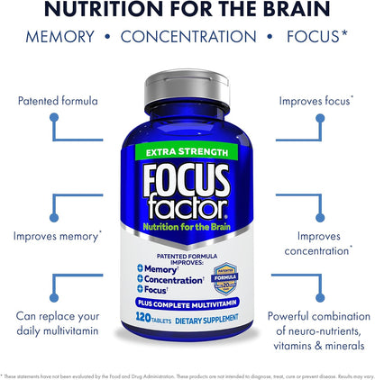 Focus Factor 120capsulas - Extra Fuerte