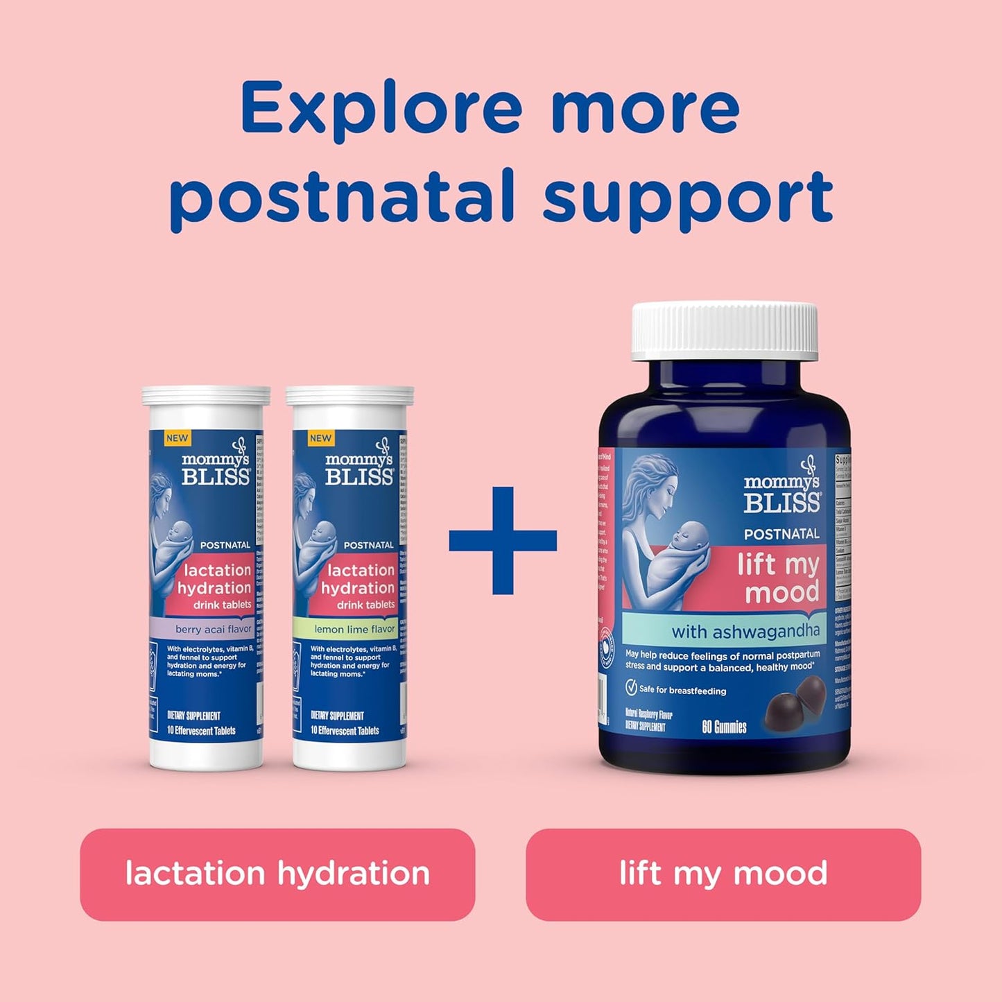 Apoyo Postnatal Reset My Body (con Biotina y Colágeno) Gummies - Mommy's Bliss