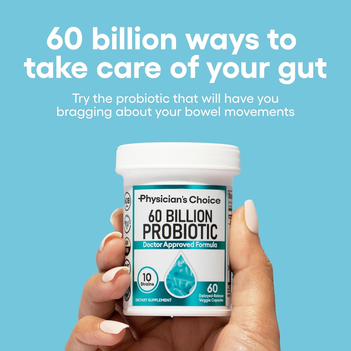 60 Billion Probiotic - Physician's Choice