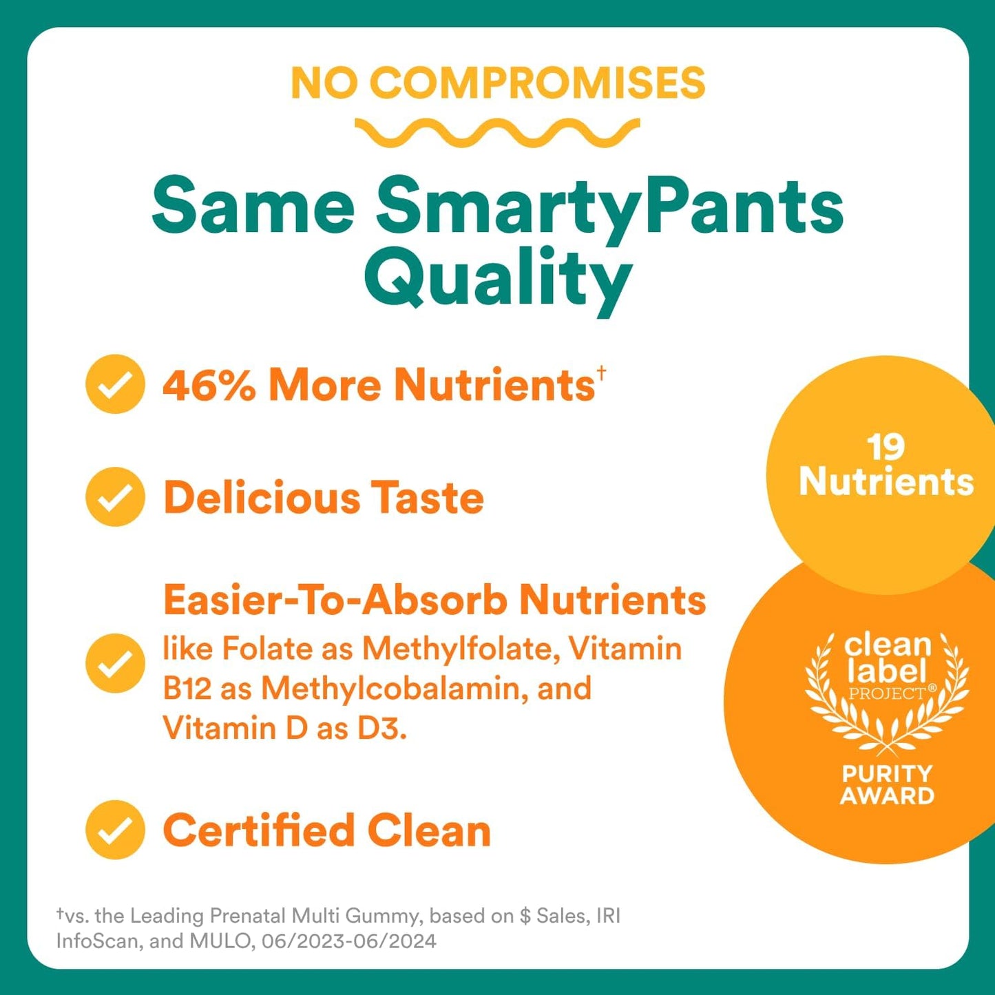 Prenatal Plus Multi & Omegas - Smarty Pants