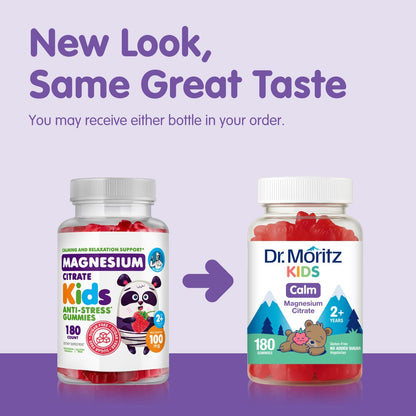 Citrato de Magnesio Kids Gomitas Antiestrés - Dr Moritz