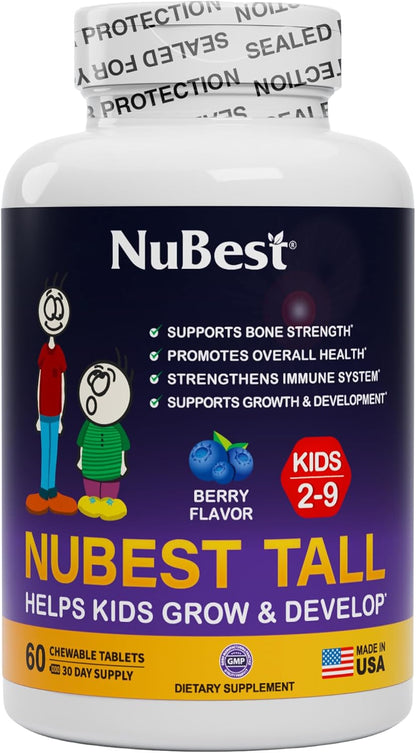 NuBest Tall 2-9 años - Pastillas Masticables