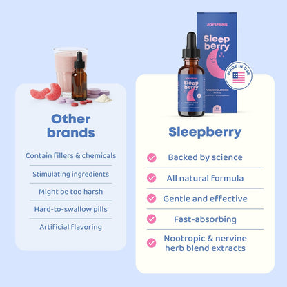 Sleep Berry Melatonina 3mg (con D3) - JoySpring