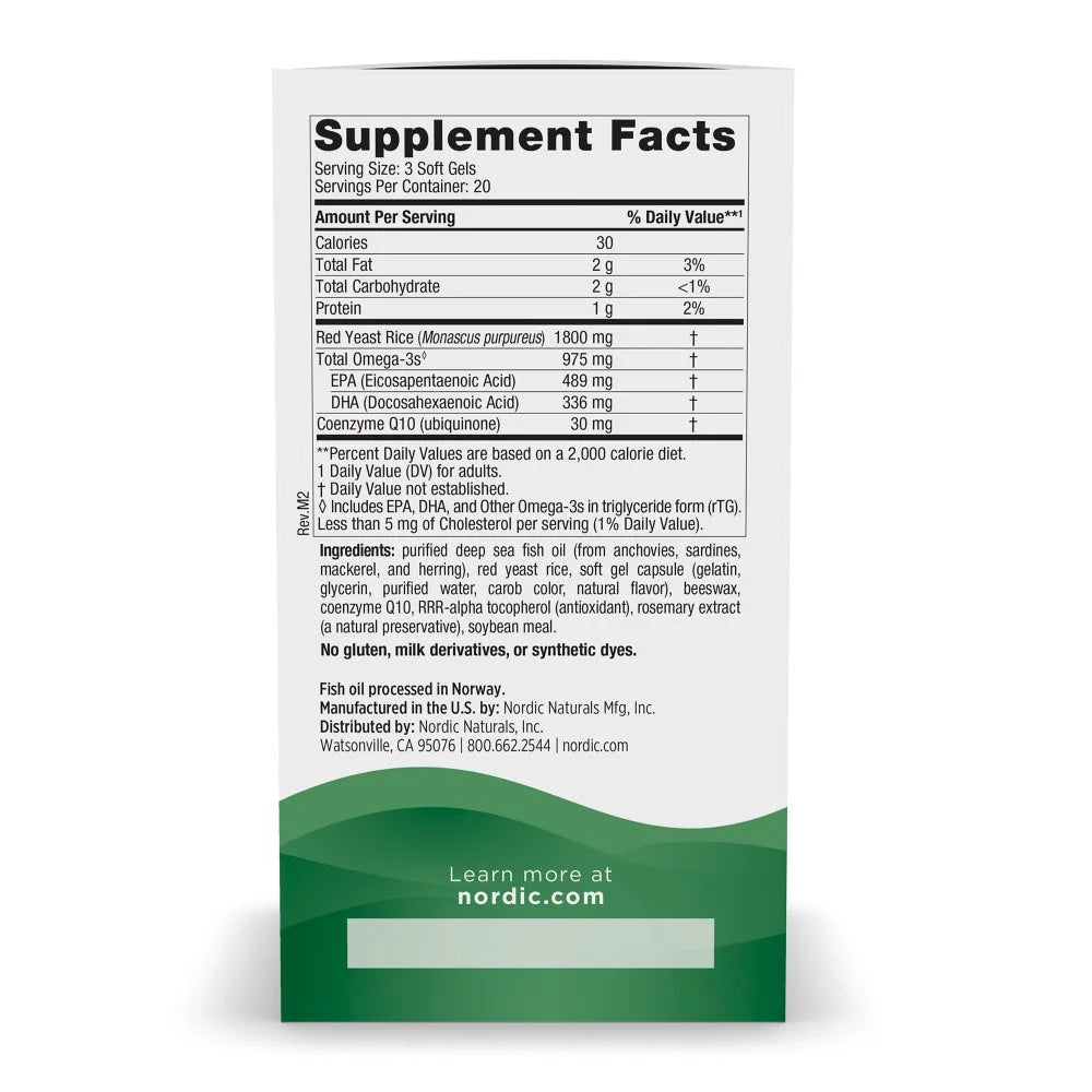 Colesterol Support (Omega Blend) - Nordic Naturals