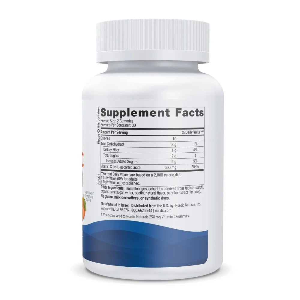 Vitamina C Extra Strength Gummies - Nordic Naturals