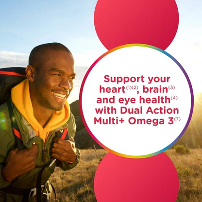 Multi+Omega-3 MultiGummies - Centrum Dual Action