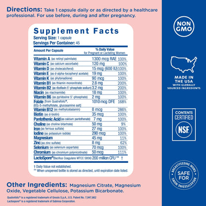 Multivitaminico+Hierro PreNatal - Mommy's Bliss