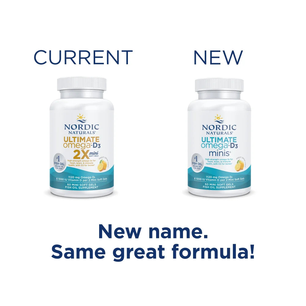 Ultimate Omega D3 minis - Nordic Naturals