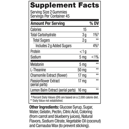 Extra Strength Melatonin 5mg Sleep Gummies - OLLY