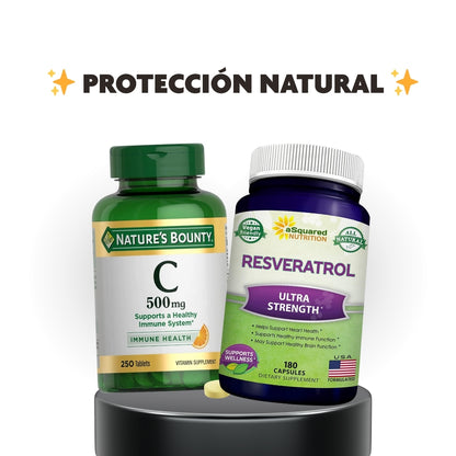 Protección Natural - Vitamina C + Resveratrol