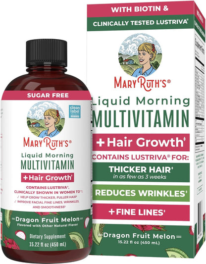 Liquid Multivitamin + Hair Growth - MaryRuth Organics