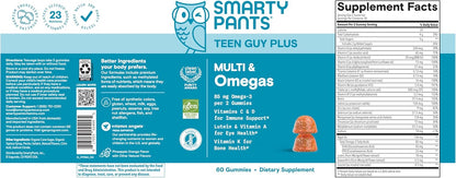 Teen Guy Plus Multi & Omegas - Smarty Pants