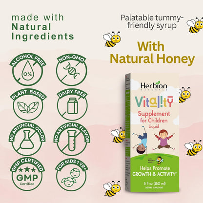 Vitality (Crecimiento y Apetito) - Herbion Naturals