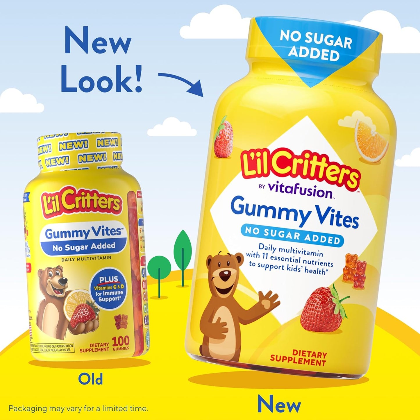 Gummy Vites (sin azúcar) - L’il Critters