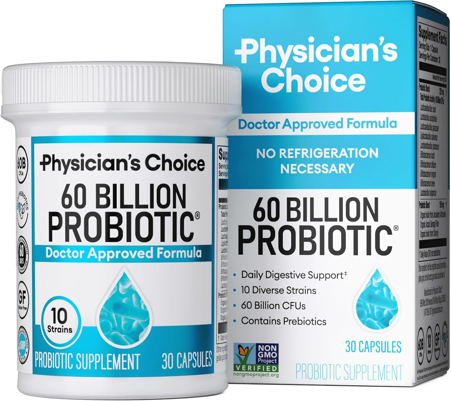 60 Billion Probiotic - Physician's Choice
