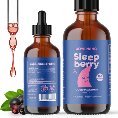 SLEEP BERRY MELATONINA LIQUIDA - JOYSPRING