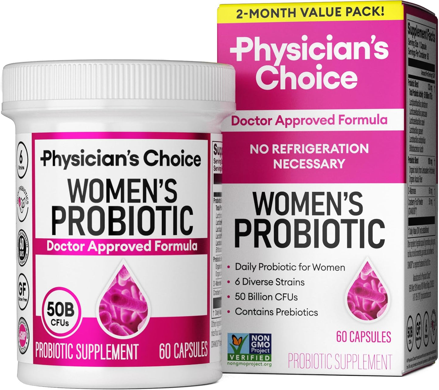 Probióticos para Mujer - Physician's Choice