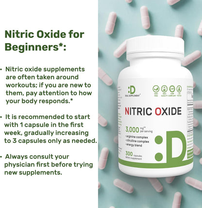 Oxido Nítrico 3000 mg (12 en 1) - Deal Supplement