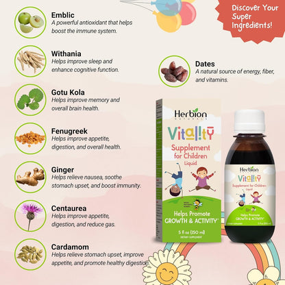 Vitality (Crecimiento y Apetito) - Herbion Naturals