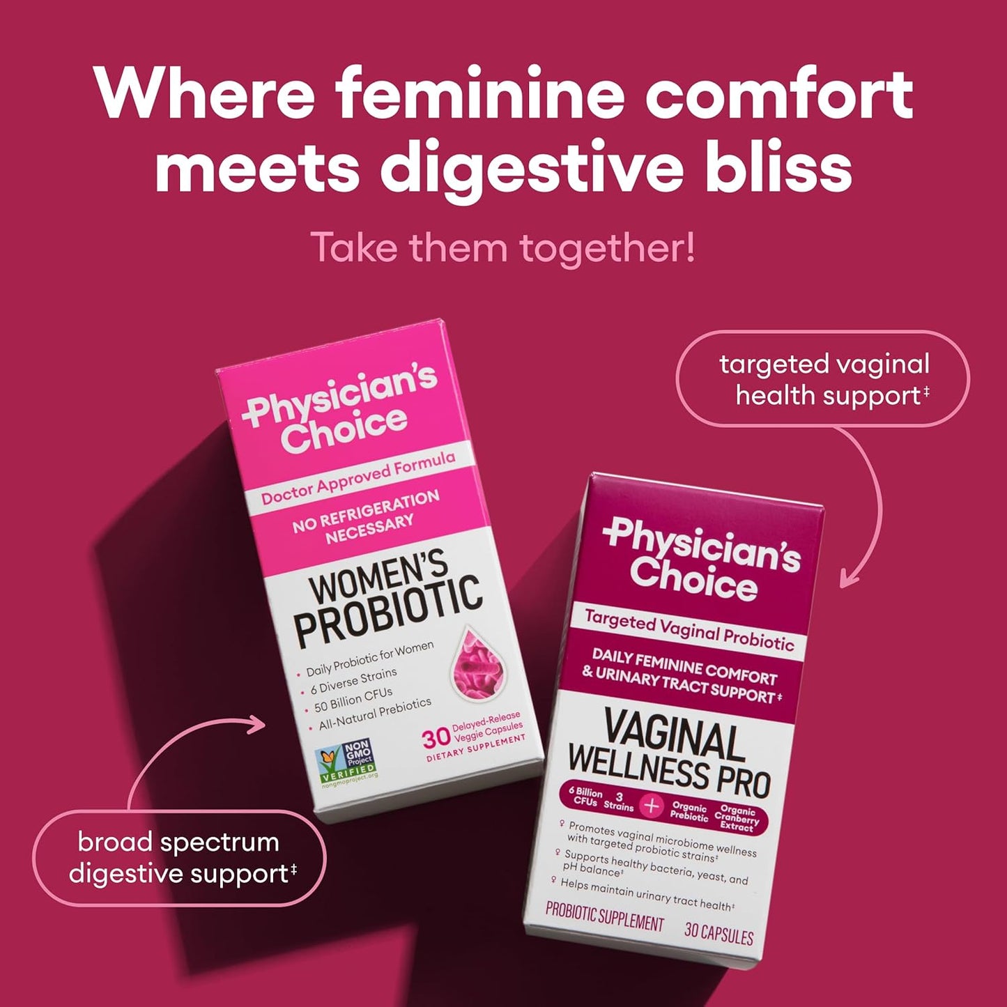 Probióticos para Mujer - Physician's Choice