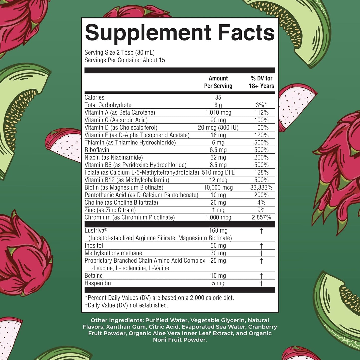Liquid Multivitamin + Hair Growth - MaryRuth Organics