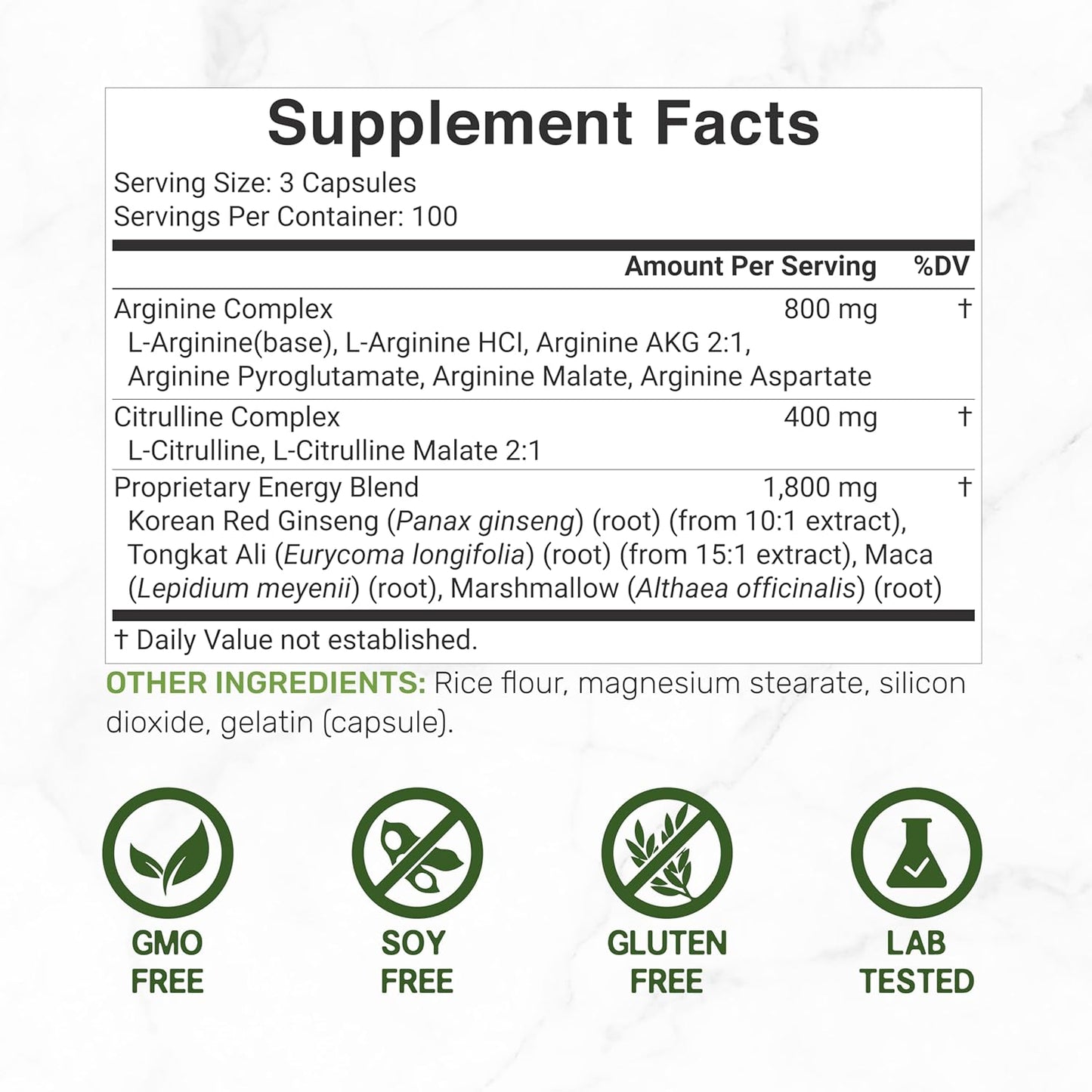 Oxido Nítrico 3000 mg (12 en 1) - Deal Supplement