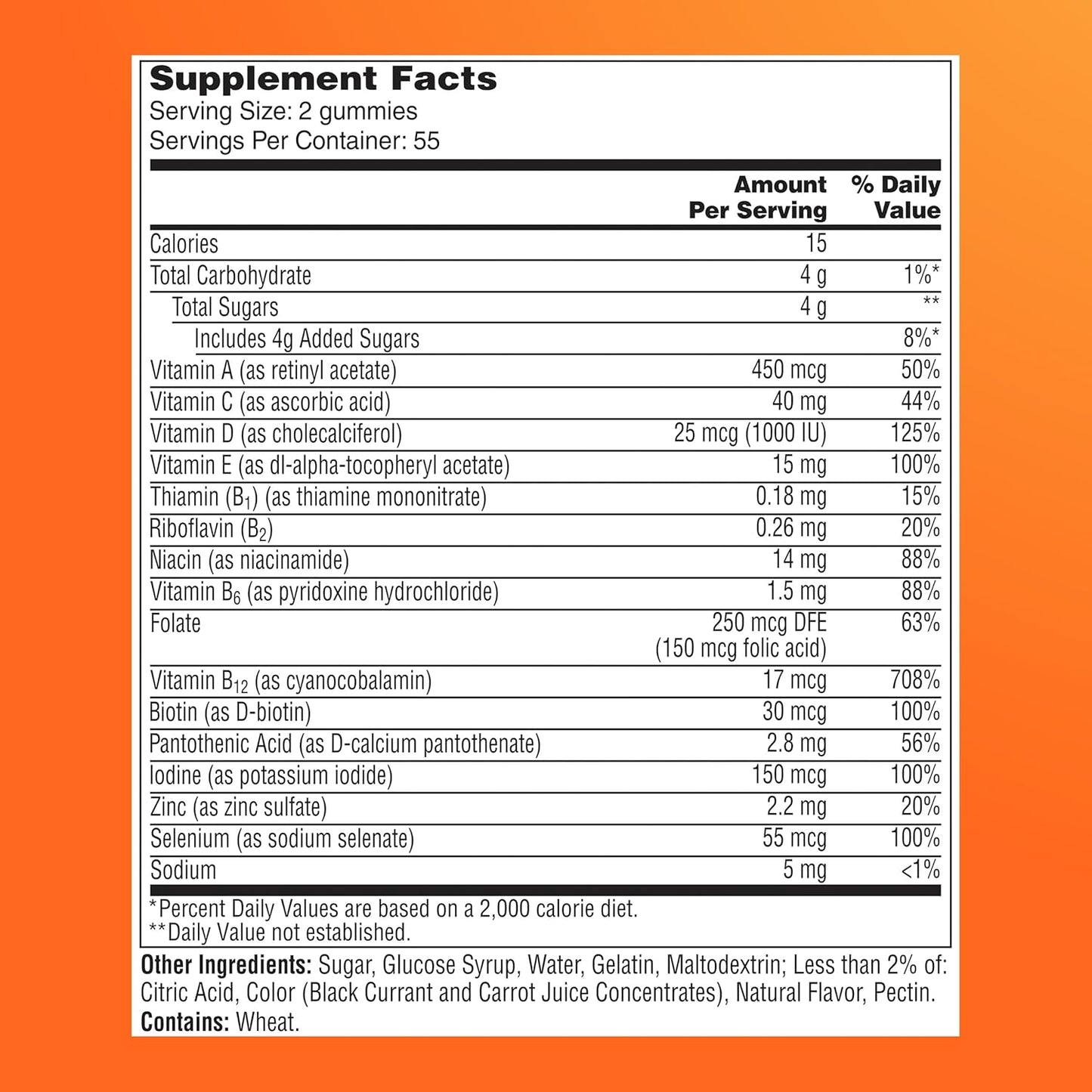 Women's 50+ Multi Gummies - One a Day