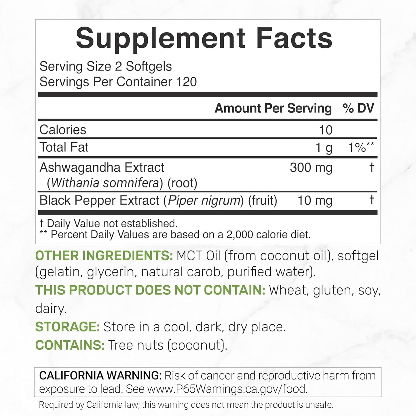 Ashwagandha con MCT Oil (Altamente Biodisponible) - Deal Supplement