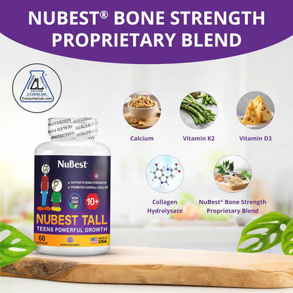 NuBest Tall 10+ - 60 Cápsulas