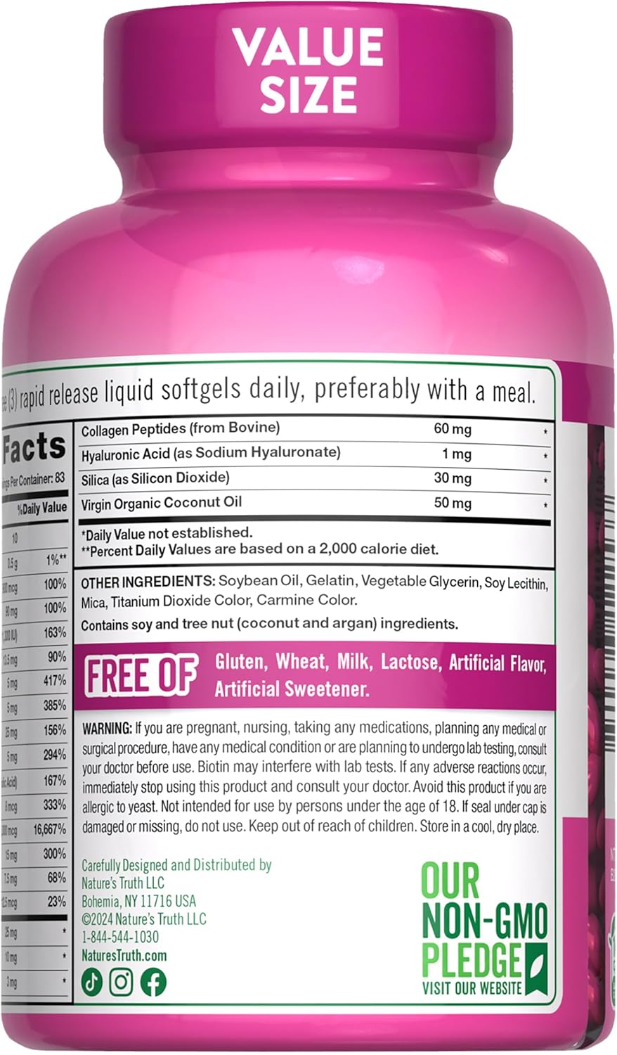 Superior Strength Hair, Skin & Nails - Nature's Truth